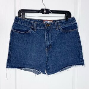 Y2K Old Navy High Waist Jean Shorts Vintage 32.5” Waist 10